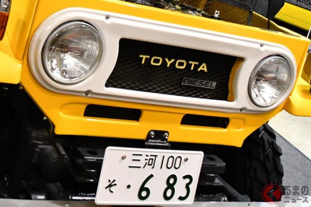 トヨタランクル40..FJ40分割ボンネット 節約