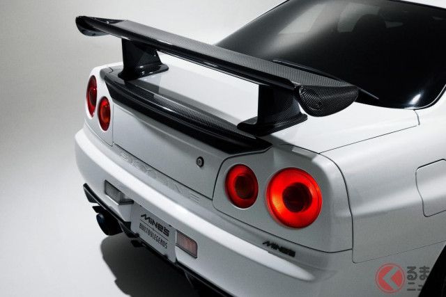 新たな日産「R34 スカイライン GT-R」誕生！ 究極のRB26搭載×ボルト1本までカスタム!?  5500万超えの最強モデルとは（くるまのニュース）｜ｄメニューニュース（NTTドコモ）