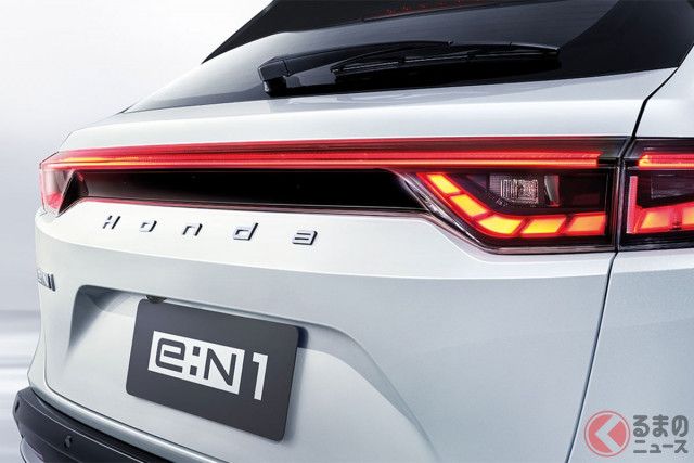 ホンダが新型「小型SUV」実車公開！“グリル無し”の斬新ツルツルフェイスがスゴい！ まるで「ヴェゼル 」な「イーエヌワン」インドネシアで披露（くるまのニュース）｜ｄメニューニュース（NTTドコモ）