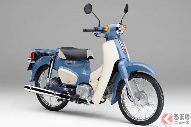 66年に幕！ ホンダ“最後の”「スーパーカブ50」発売に反響多数！ 「とうとう終焉」「悲しい」 超レトロデザイン＆「専用ブルー」の特別な「ファイナルED」登場  「カブ110」は存続へ（くるまのニュース）｜ｄメニューニュース（NTTドコモ）