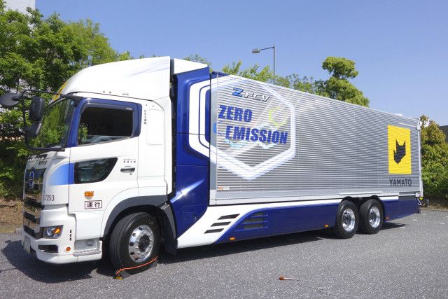 ヤマトが燃料電池トラック実証　大型は国内初、600キロ走行
