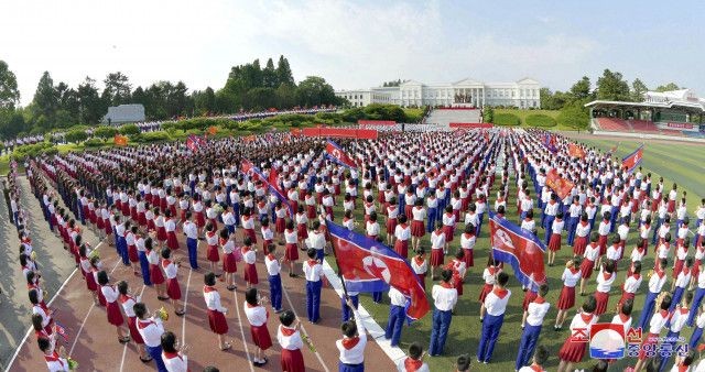 北朝鮮、子どもに忠誠要求　少年団創立記念日に教育重視強調