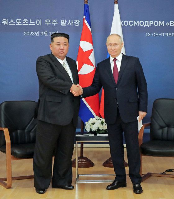 ロシア関係強化「抑止のとりで」　北朝鮮、軍事分野に言及