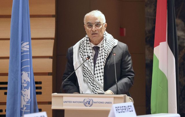 国連総長、人道停戦訴え　パレスチナ連帯デーで会合