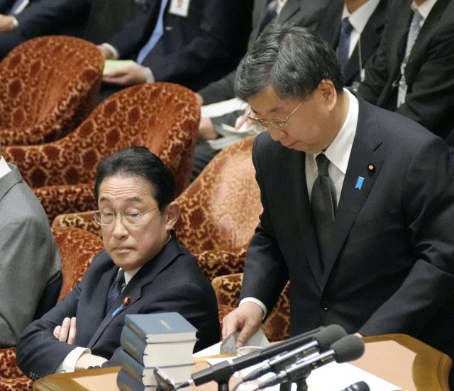 松野官房長官に与野党から辞任論　裏金問題、説明回避と批判
