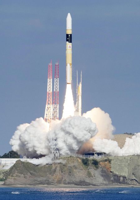 情報収集衛星の打ち上げ成功 H2Aロケット48号機で（共同通信）｜ｄ