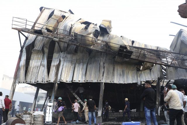 インド西部で火災、27人死亡　遊戯施設、子ども9人犠牲