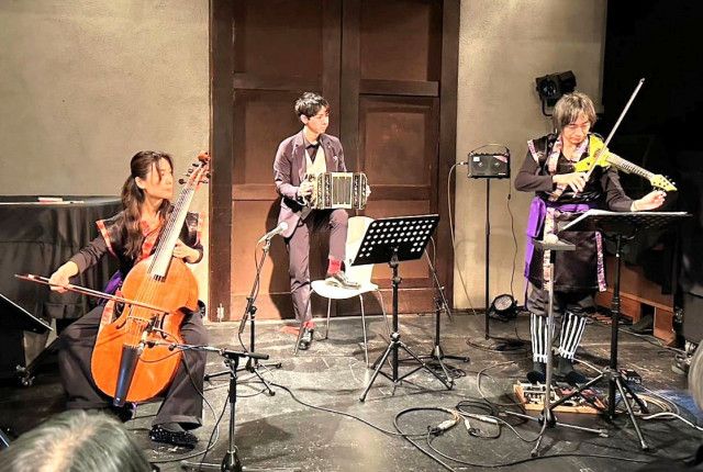 「世界初の組み合わせ」希少楽器３種響くコンサート　京都府南丹市の奏者、地元で開催