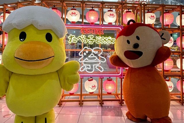 「たべっ子どうぶつ祭り」大阪で４日間開催、巨大やぐら・屋台が出現！ 初登場のグッズも