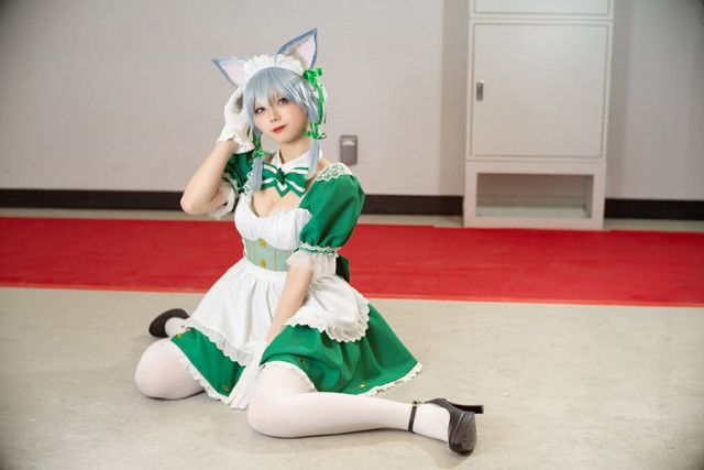 コスプレ】猫耳メイド衣装がキュート！ 普段はクールな『SAO』シノンにギャップ萌え（マグミクス）｜ｄメニューニュース（NTTドコモ）