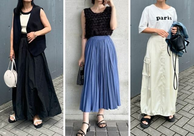 今夏の「スカートコーデ」はこれが正解！マネするだけで即垢抜ける♡大人におすすめ6style（michill  byGMO）｜ｄメニューニュース（NTTドコモ）