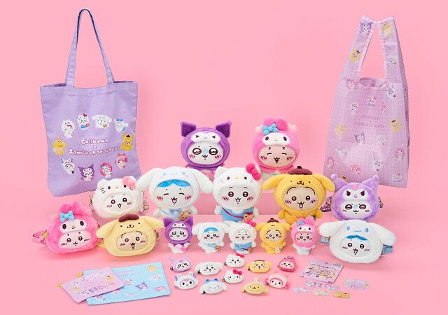 高質で安価 6／13発売！ちいかわたちがサンリオキャラになりきり♡激カワ ストラップ