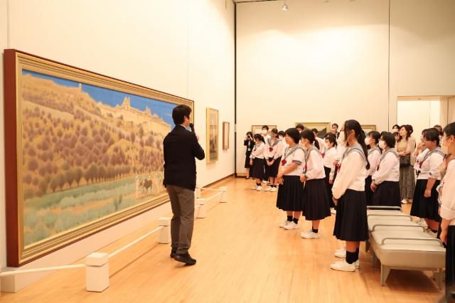 仏教伝来、絵画で追体験　「平山郁夫展」県立美術館で開幕
