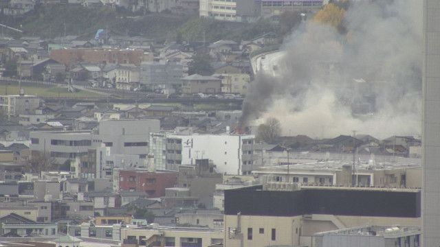 金沢で住宅全焼の火事 