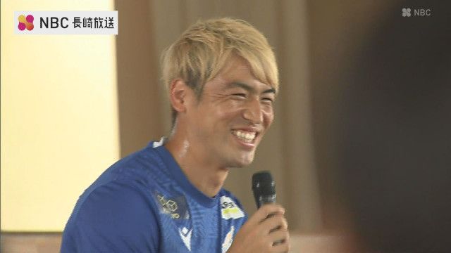 Ｖ・ファーレン長崎のトップ選手が職業講話「夢は小学1年生からサッカー選手」