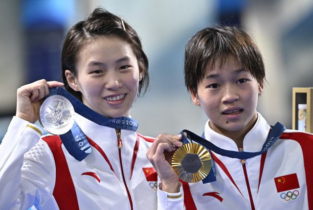 女子高飛び込み、中国が金銀独占 パリ五輪（新華社通信）｜ｄメニューニュース（NTTドコモ）