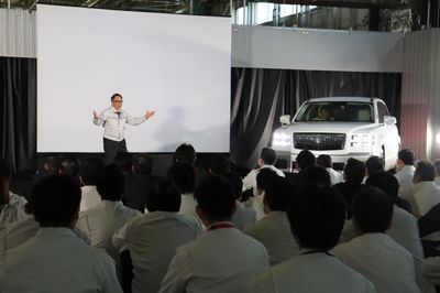 「センチュリー」新型生産に弾み、トヨタ会長が総決起大会で語ったこと