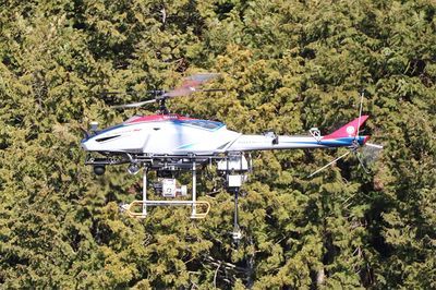 無人ヘリコプターで森林守る。ヤマハ発動機が始めた新事業の全容