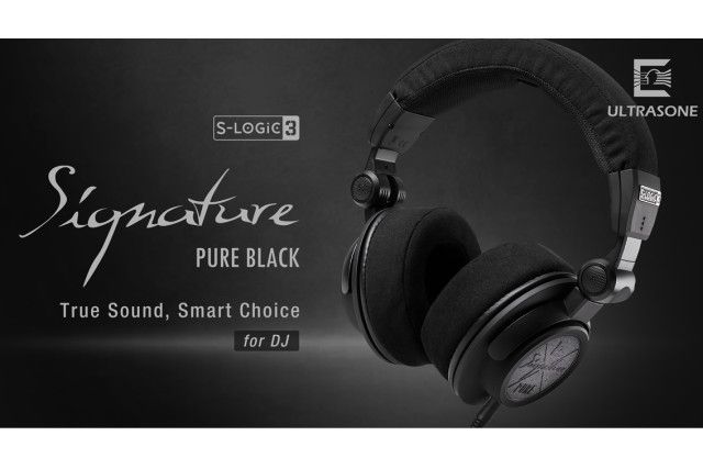 ULTRASONE、入門DJモニターヘッドホン「Signature PURE BLACK」（PHILE