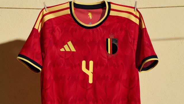 ベルギー代表、2026W杯ユニフォーム登場！“悪魔ロゴ”は「小便小僧」へ