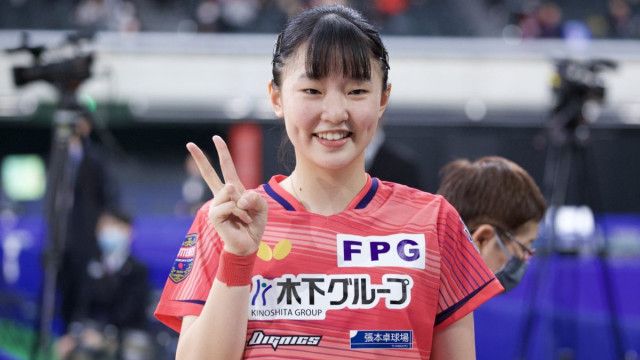 張本美和が2連覇 面手凛を下し自身2度目の全日本ジュニア制覇＜全日本卓球2024ジュニア女子決勝＞（卓球 メディアRallys）｜ｄメニューニュース（NTTドコモ）