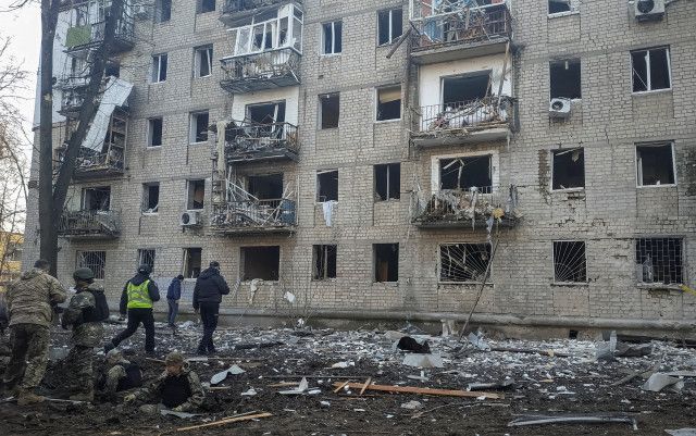 ロシア、ハリコフ攻撃で新型爆弾使用か　少なくとも1人死亡