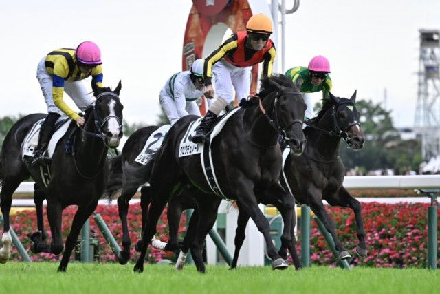 クロワデュノール メイクデビュー東京 新馬戦 現地的中単勝馬券