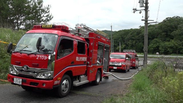 岡山県吉備中央町で住宅火災　男性1人の遺体を発見　2人軽傷