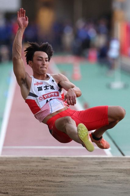 橋岡優輝、男子走り幅跳び６度目Ｖ　２度目五輪決定も不満「くそみたいな試合」／陸上