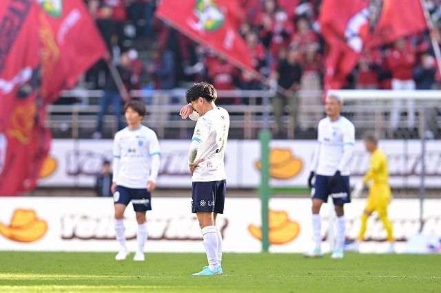 横浜FC、奇跡のJ１残留ならず...敵地での鹿島戦で１−２敗戦、J２降格が確定