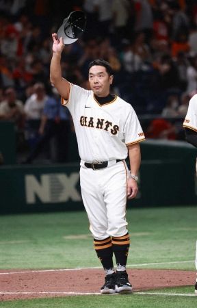 巨人・阿部監督　岡本和バースデーV打にホッ！「振り回さなくてもコンタクトすれば凄い打球がいく」