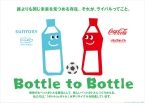 コカ･コーラとサントリーが「ボトルtoボトル」水平リサイクルの啓発で協業、浦和レッズと鹿島アントラーズのサッカースタジアムで分別啓発イベント開催へ