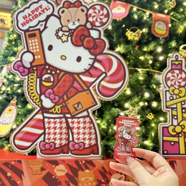 ハローキティ】が彩るルミネのクリスマス♡ 気になるノベルティや
