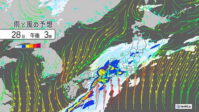 沖縄・九州〜東北の広範囲で大雨厳重警戒　線状降水帯発生のおそれ