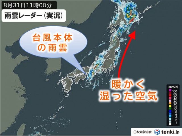 東日本や北日本 暖かく湿った空気流入で大雨 西日本は非常に蒸し暑くなる（tenki.jp）｜ｄメニューニュース（NTTドコモ）