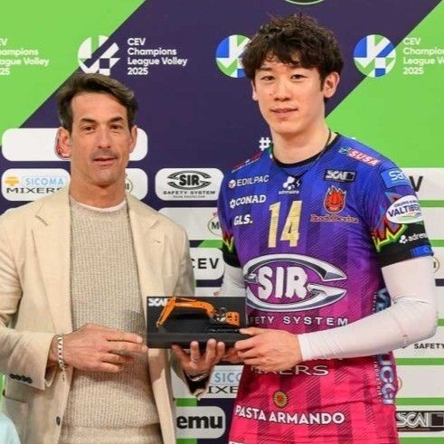 CL初優勝を目指すペルージャが4強入り！ 石川祐希が最多19得点