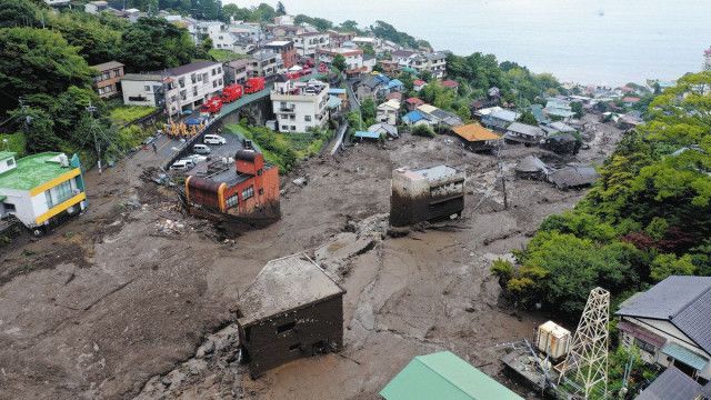 熱海の土石流災害から3年「復興の形が見えない」　河川・道路の復旧2年遅れ、被災者の帰還に影響