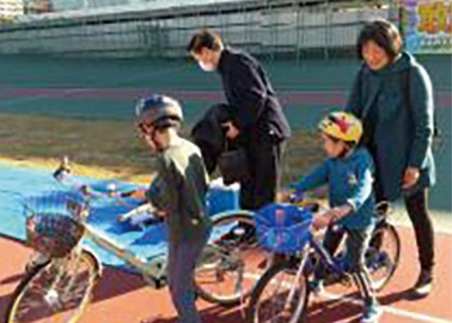 4歳から可　事前申込制 自転車乗り方、プロが伝授 　５月11日　川崎競輪場で〈川崎市川崎区・川崎市幸区〉