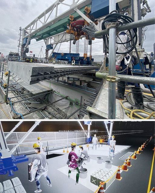 多摩川橋リニューアル工事 NEXCO中日本 　ＤＸの取り組み公開〈川崎市宮前区〉