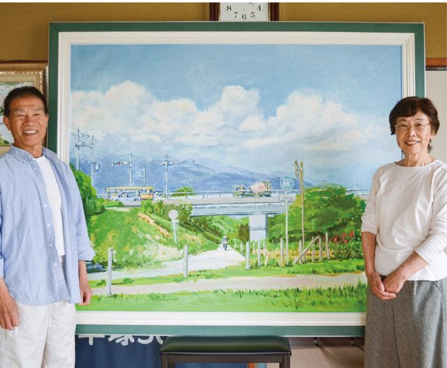 平塚の風景描く 早川夫妻の二人展〈平塚市〉