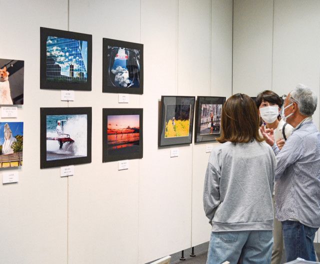 横浜風景など約100点を展示 区内写真家・大谷さんが主催〈横浜市鶴見区〉