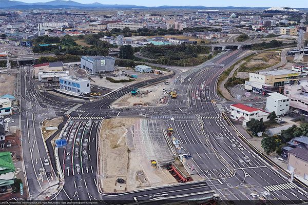 交差点の「もっこり」切り下げます 異例の大改造続く新潟のバイパス スーパー立体道路への道