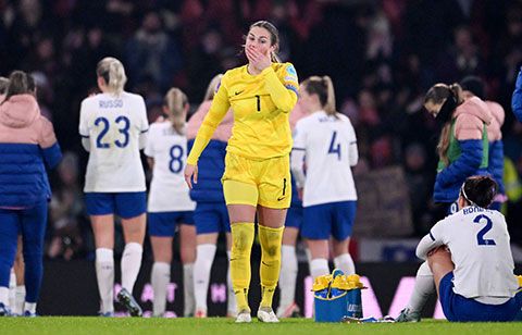 イギリス女子代表のパリ五輪行き消滅、イングランドが6発圧勝もまさかの敗退…オランダが劇的な勝ち上がり【UEFA女子NL】