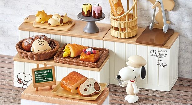 いらっしゃいませ〜」スヌーピーのベーカリーが開店！「ミニチュア