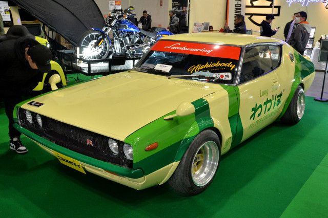 オートメッセ レースでタバコカラーはお馴染みだけどまさかの「わかば」!? 「見た目はレトロ」「塗装は超ハイテク」なケンメリに遭遇【大阪オートメッセ2025】（WEB  CARTOP）｜ｄメニューニュース（NTTドコモ）
