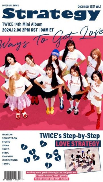 TWICE」、新曲「Strategy」視聴オープン→豊かなカムバックプロモーションを予告（WoW!Korea）｜ｄメニューニュース（NTTドコモ）