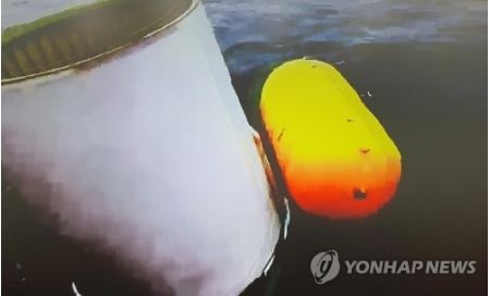 北朝鮮発射体残骸の引き揚げ　難航続く＝韓国軍