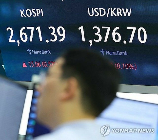 韓国総合株価指数が続伸　１．１７％高