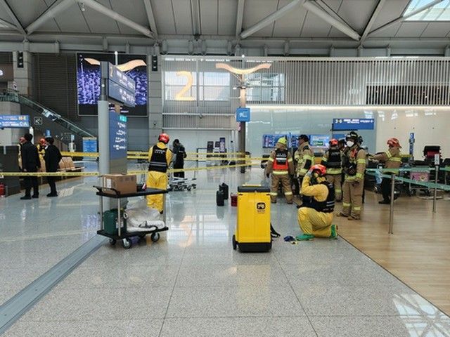 仁川空港で搭乗客のバッグに不審な粉　成分分析中
