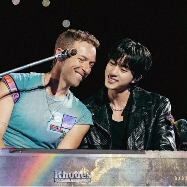 韓流］BTSジン コールドプレイ公演にサプライズ登場（聯合ニュース 